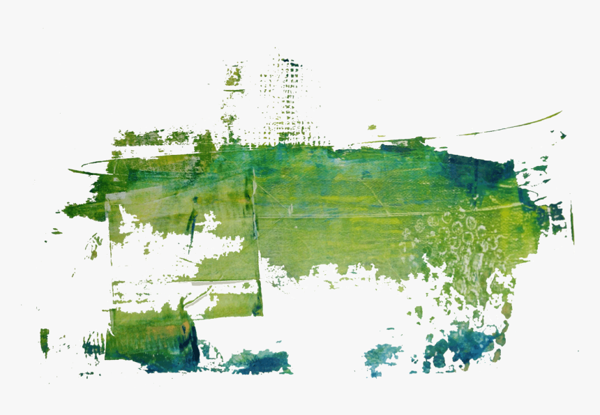 Green Splash Paint Png, Transparent Png