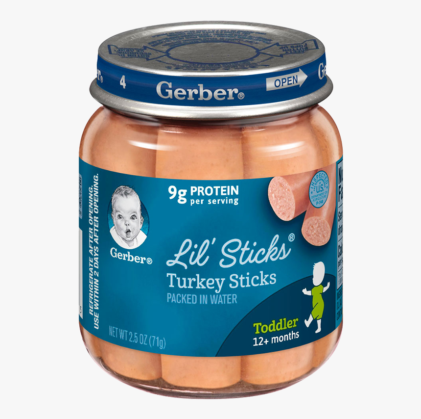 Turkey Sticks - Gerber Lil Sticks, HD Png Download