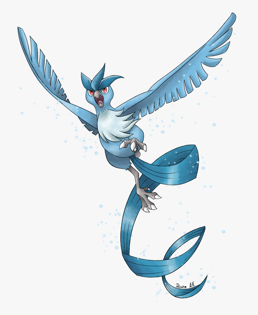 19 Articuno Drawing Ardacono Huge Freebie Download - Articuno Flying, HD Png Download