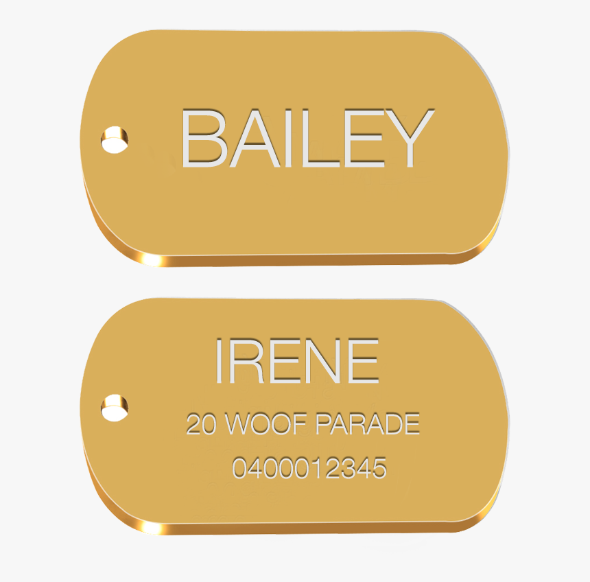 Personalized Retro Military Dog Tag - Skateboarding, HD Png Download