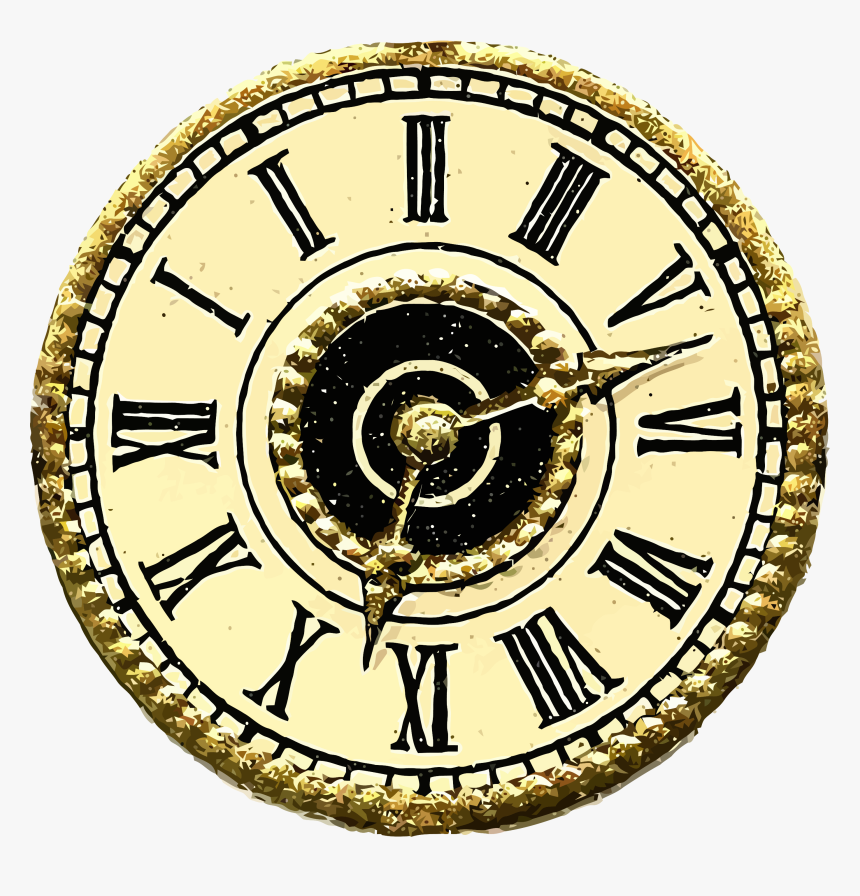 Vintage Clock Face Clipart, HD Png Download , Transparent Png Image PNGitem