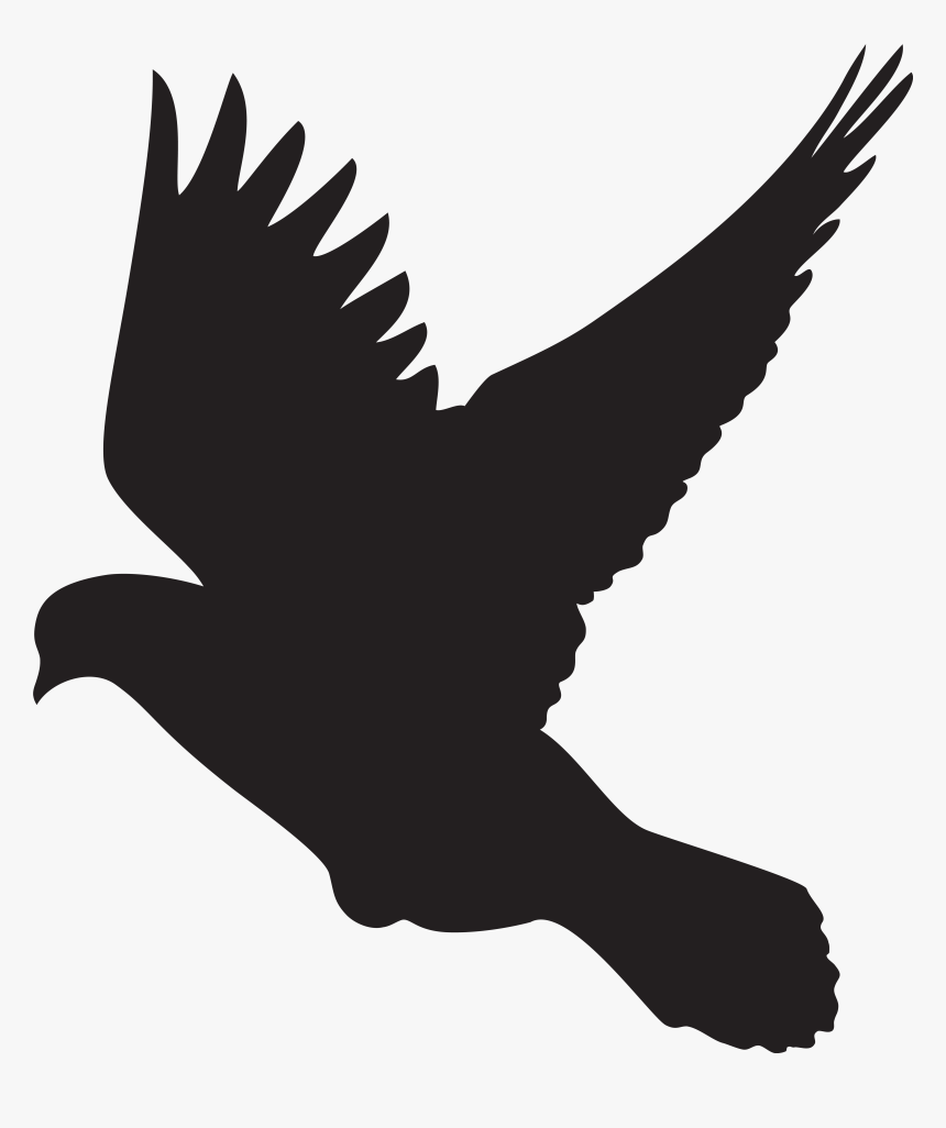 Flying Dove Silhouette Png Clip Artu200b Gallery Yopriceville, Transparent Png