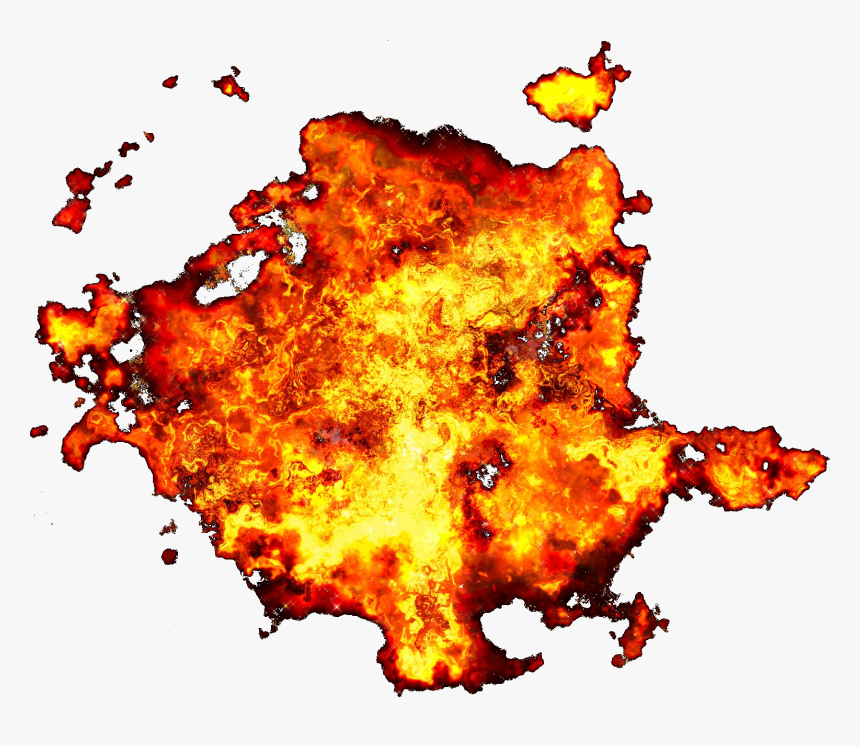 Explosion Flame Clip Art - Explosion Transparent, HD Png Download