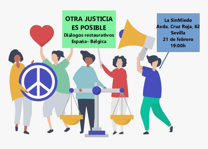 Cartel Del Evento Otra Justicia Es Posible - Human Right Vector Png, Transparent Png