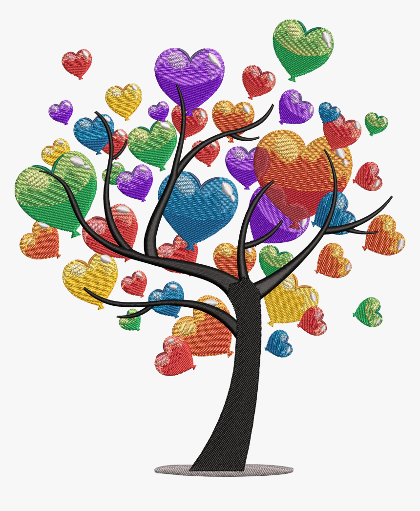 Happy Birthday Rainbow Colored, HD Png Download