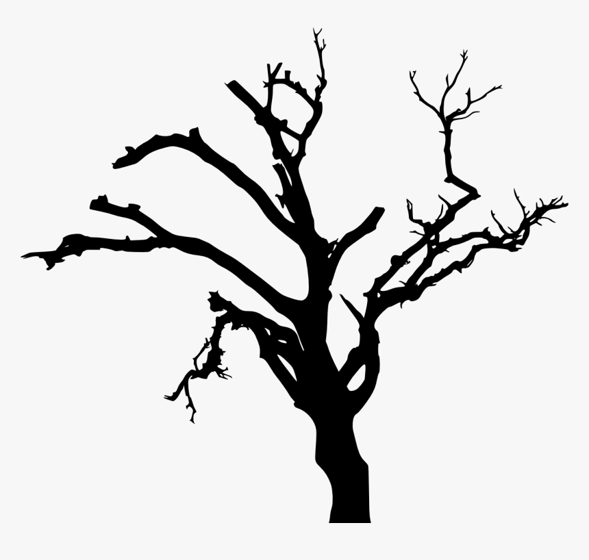 Free Dead Tree Silhouette, HD Png Download