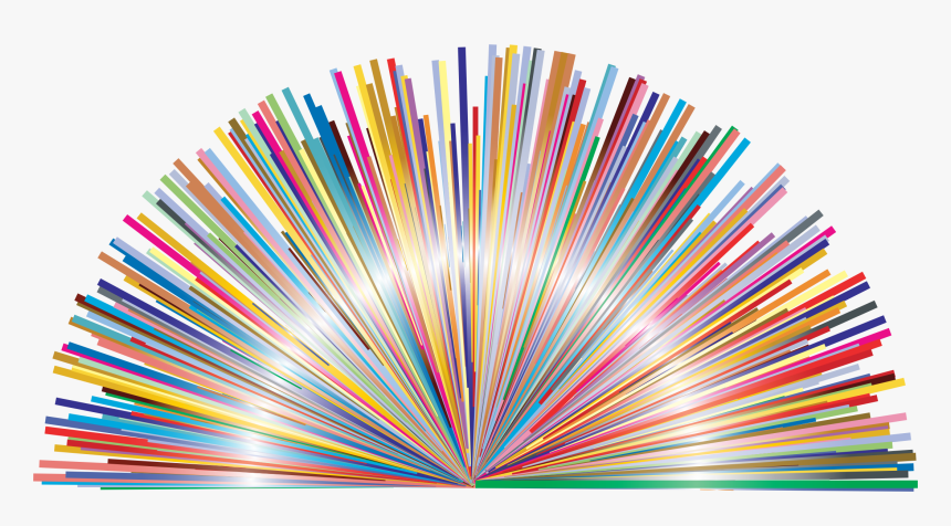 Prismatic 180 Degree Explosion 2 Clip Arts - 180 Degrees Clipart, HD Png Download