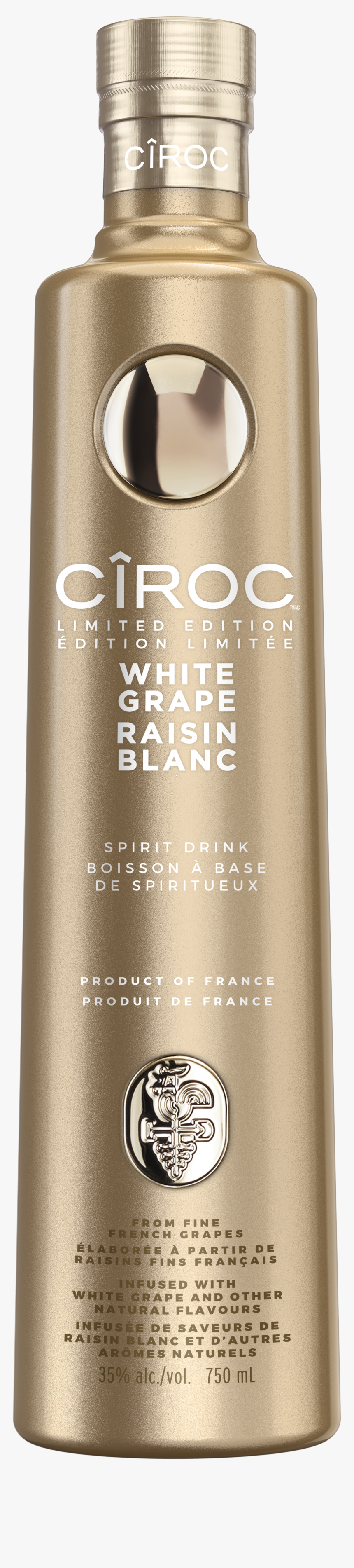 Ciroc White Grape Bottle Can - Blond, HD Png Download