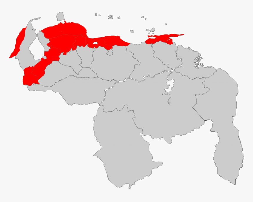 Región Costa Montaña - Provincias Unidas De Venezuela, HD Png Download