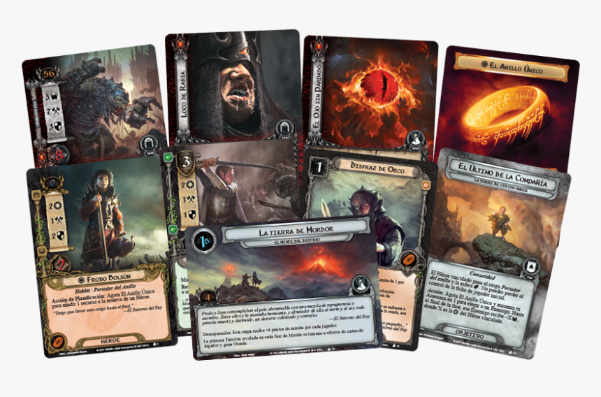 Pc Game - Cartas Señor De Los Anillos Frodo, HD Png Download