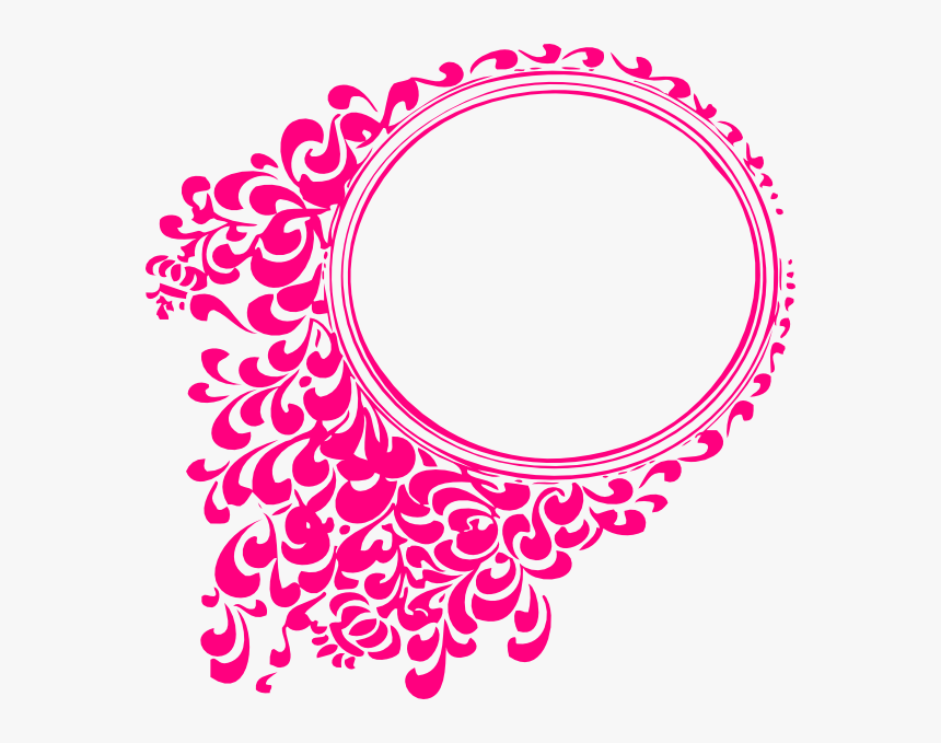 Pink Bracket Cliparts - Vector Border Pink Png, Transparent Png
