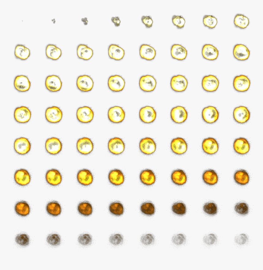 Explosion 001 Tile Explosion Tileset, HD Png Download , Transparent