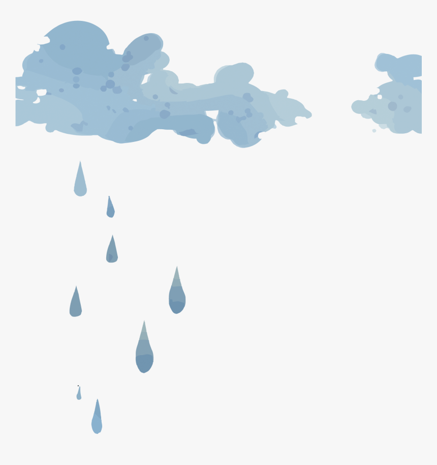 Cloud Icon Clouds Transprent Png Free - Rain Cloud Transparent Vector, Png Download