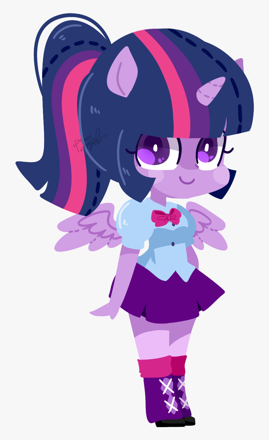 Snow Angel, Chibi, Equestria Girls, Horn, Pixiv, Ponied - Equestria Chibi Girls, HD Png Download