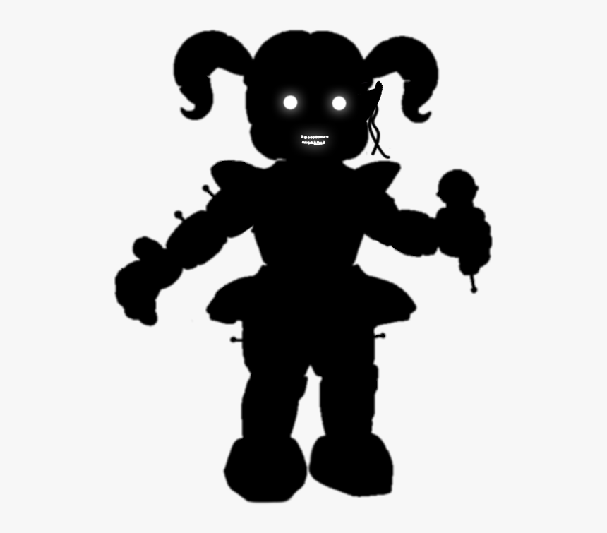 Silhouette At Getdrawings Com Free For Personal - Phantom Circus Baby, HD Png Download