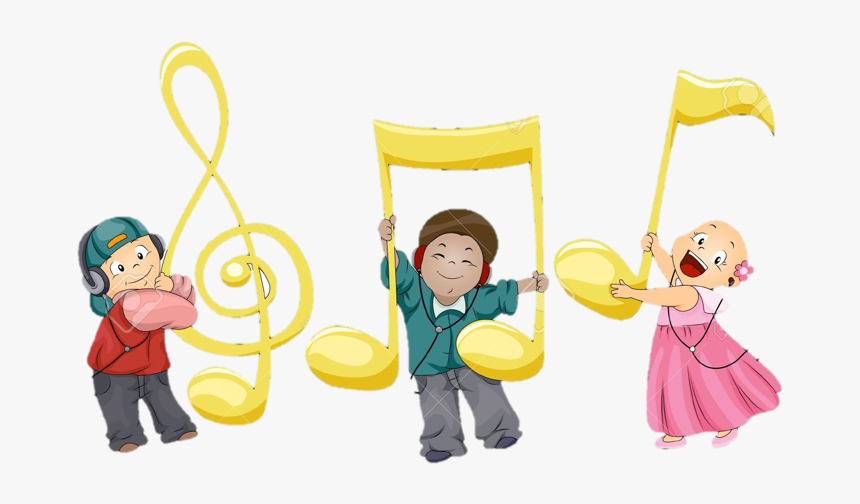 Musical Notes Kids, HD Png Download