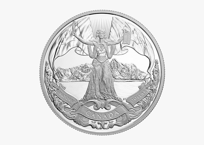 2017 Canada Silver Dollar Proof Set 150th Anniversary, HD Png Download