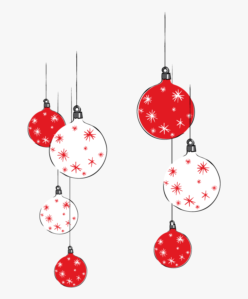 Baubles Png Hd - Black Christmas Baubles Png, Transparent Png