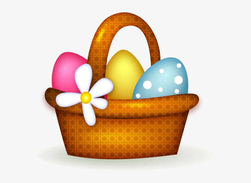 Basket Vector Easter Egg, HD Png Download
