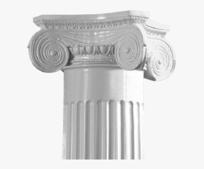Transparent White Pillar Png - Column Capitals, Png Download