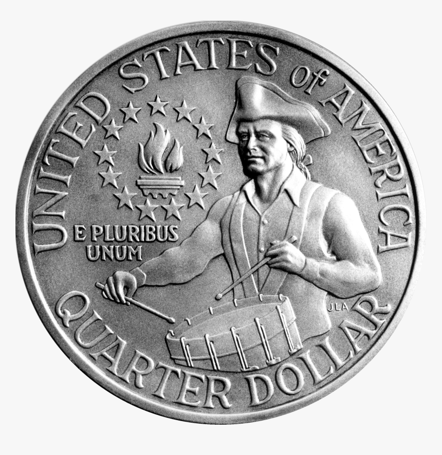Medal,silver Medal - Bicentennial Quarter Value, HD Png Download