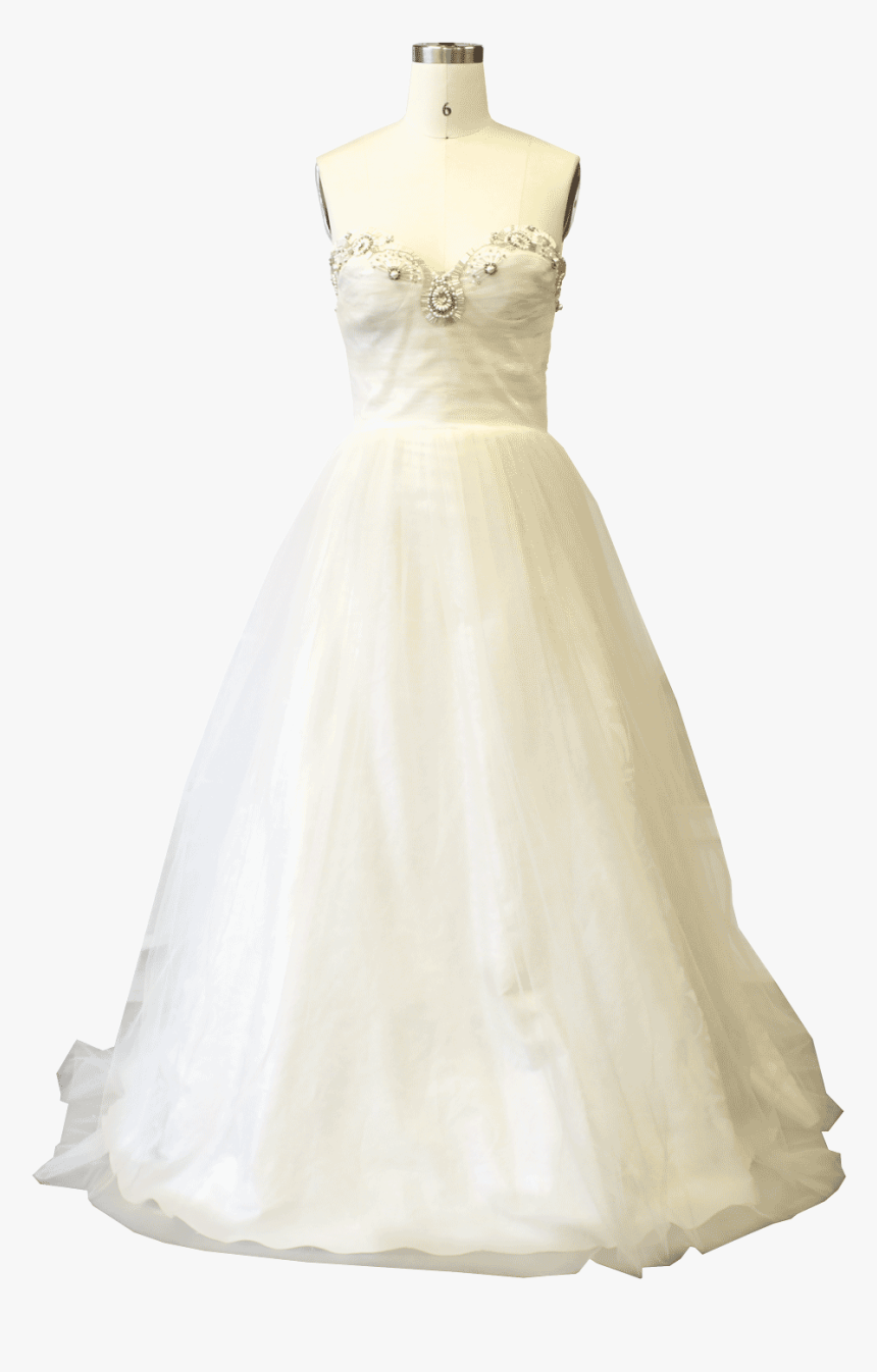 Ball Gown Wedding Dress - Ballgown, HD Png Download