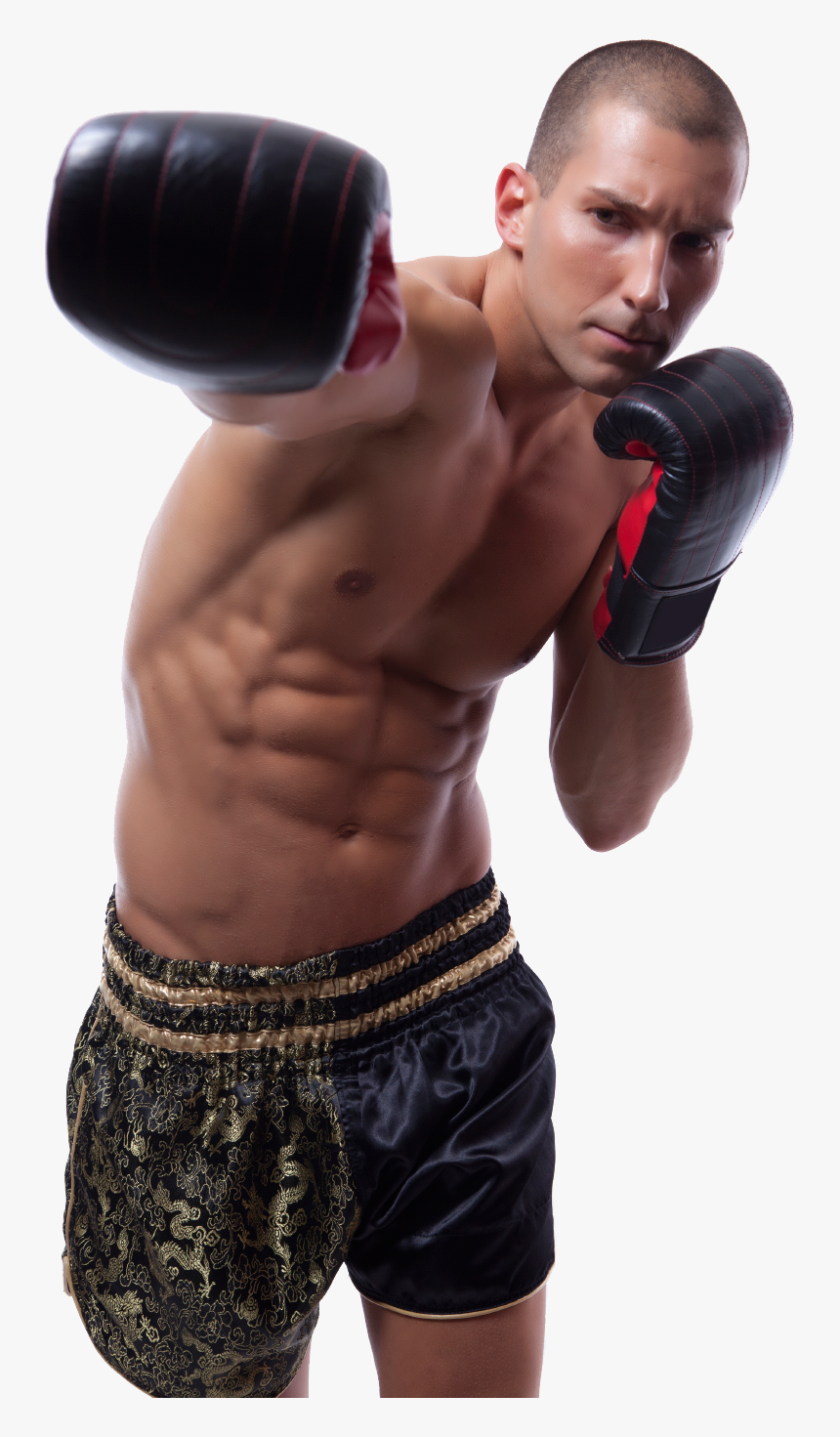 Kickboxing Man Png Image - Boxing Man Png, Transparent Png