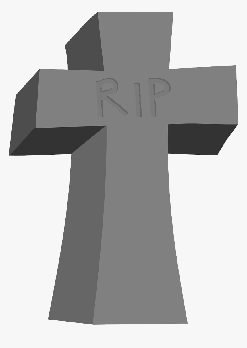 Tombstone Cross Clipart, HD Png Download