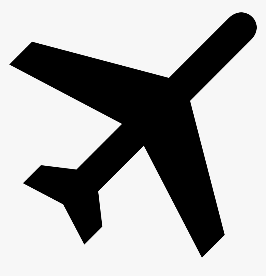 Airplane Clipart With Location Icon On Top Transparent - Flight Clipart, HD Png Download