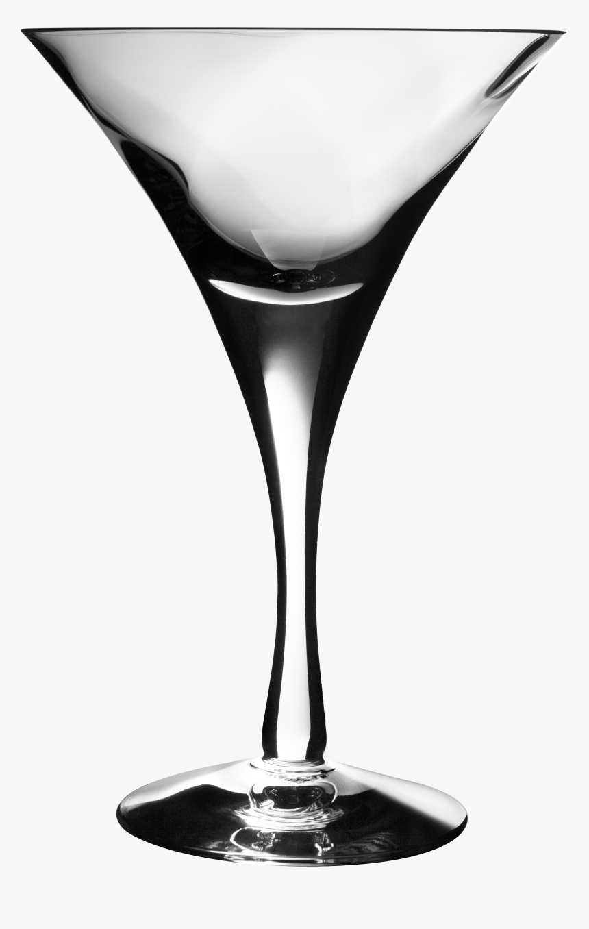 Ice Cream Vodka Martini Manhattan Cocktail - Empty Glass Of Wine Png, Transparent Png