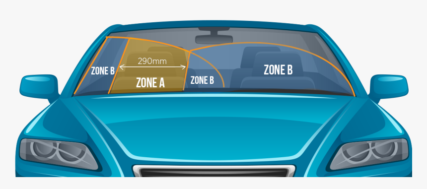 Transparent Damaged Car Png - Crack Windscreen Mot, Png Download