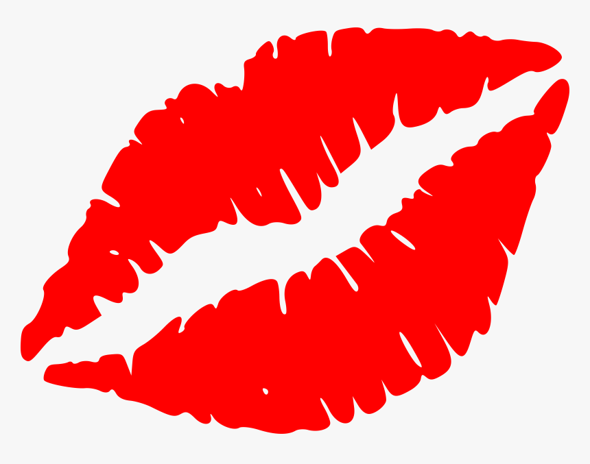 Clipart Red Lips Png Images Clipart - Red Lips Watercolor Painting, Transparent Png
