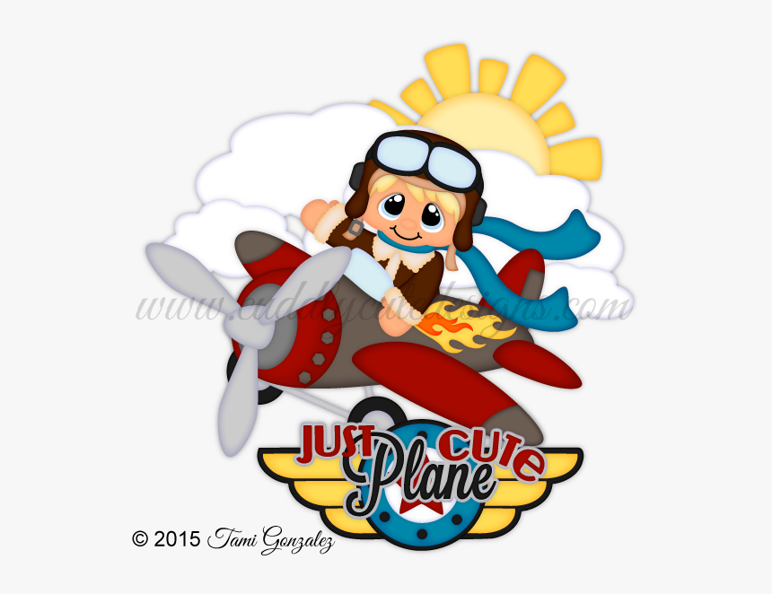 Just Plane Cute - Clip Art, HD Png Download