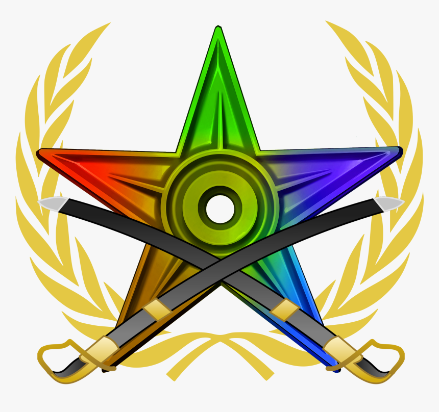 Graphic War Barnstar V2 - Laurel Wreath, HD Png Download
