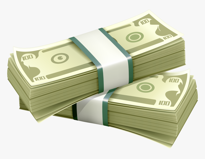 Wads Of Dollars Png Clipart - Dollars Clipart Png, Transparent Png