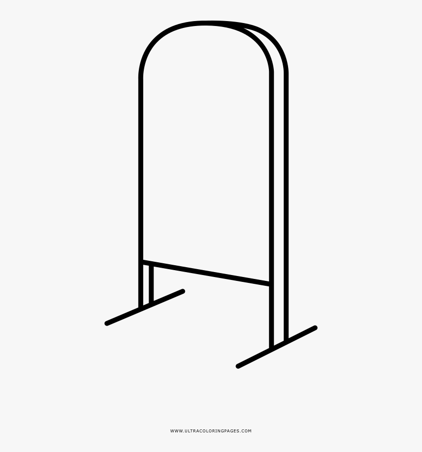 Pillar Coloring Page, HD Png Download
