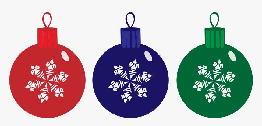 Pokeball Clipart Christmas - Christmas Baubles Clipart, HD Png Download