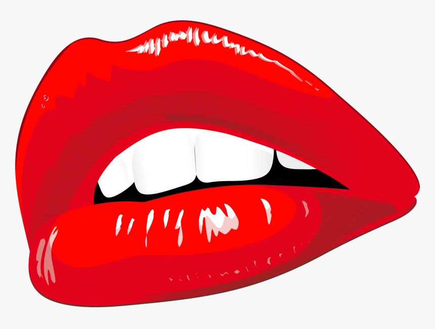 Shirt Art Beautiful Black Clip Heels High Lips Navy - Lips Clipart Png, Transparent Png