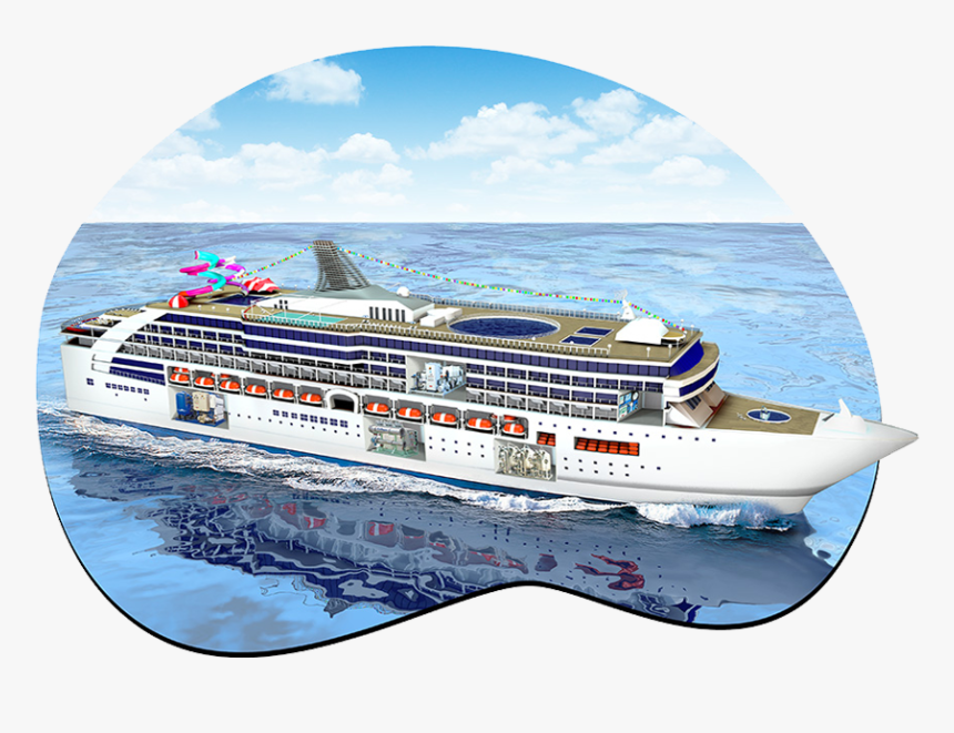 Transportation In Water Png - Nave Crociera Png, Transparent Png