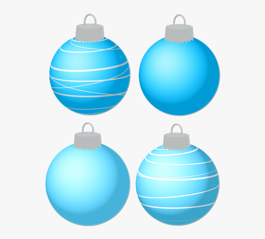 Bauble, Christmas Baubles, Ornament, Christmas, Blue, HD Png Download