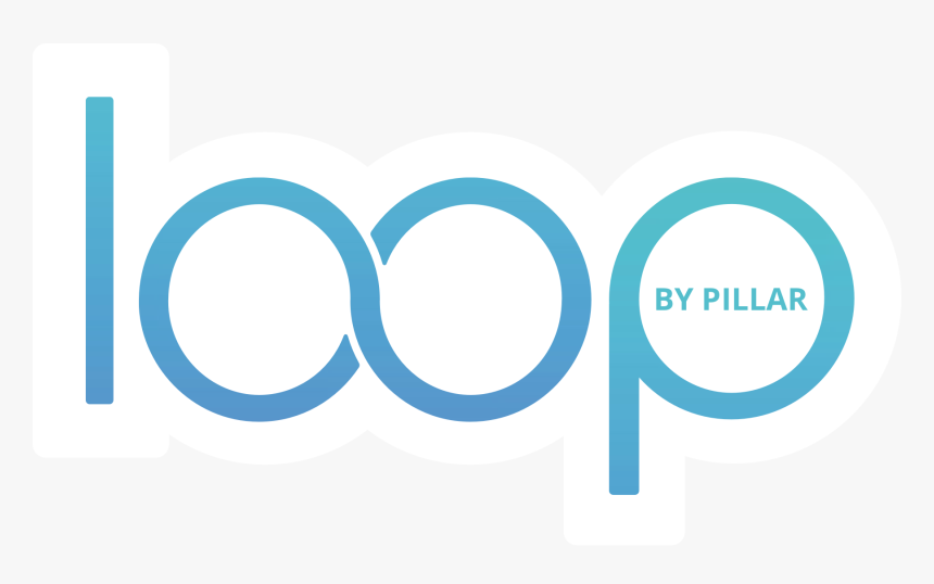 Loop Gradient White - Circle, HD Png Download