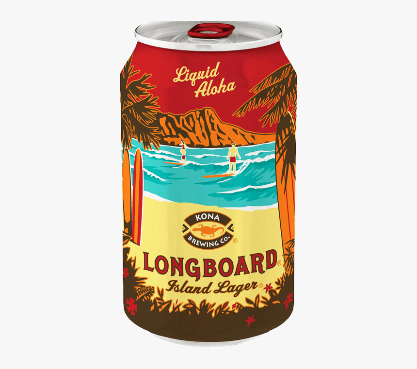 Kona Longboard Island Lager - Kona Longboard Lager, HD Png Download