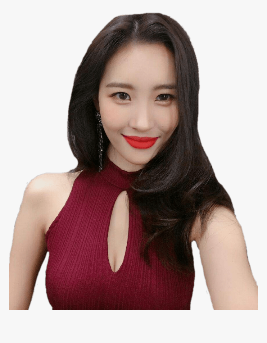 Sunmi Red Lips - Sunmi Png, Transparent Png