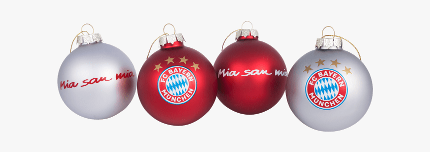 Christmas Baubles 7cm Set Of - Fc Bayern Munich, HD Png Download
