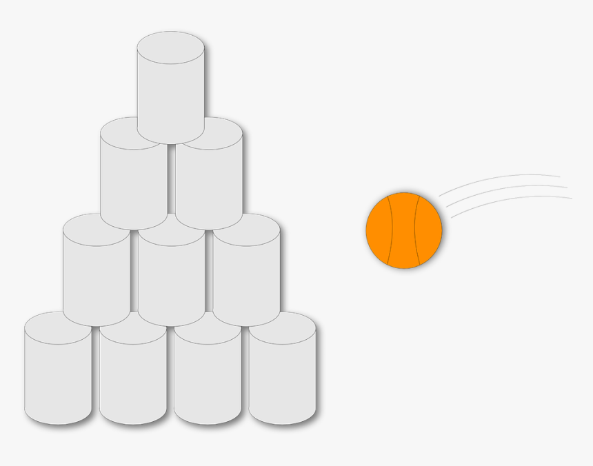 Dobjon Kannák, Játék, Tombola, Díj, Gyermek - Throw Cans, HD Png Download