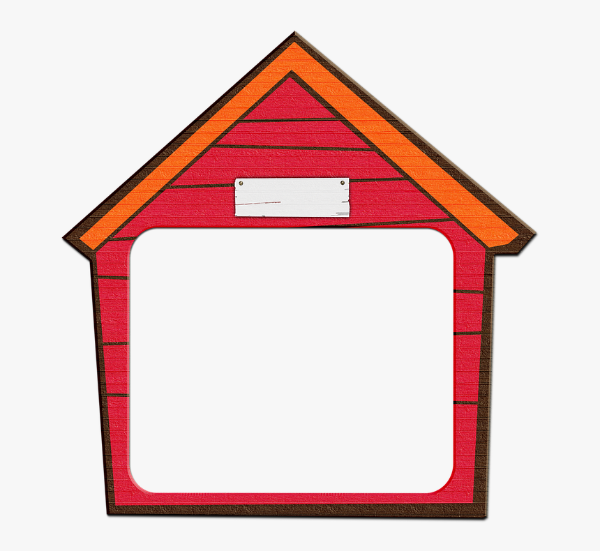 Dog House Frame, Wood Doghouse, Frame, Dog House, Dog, HD Png Download