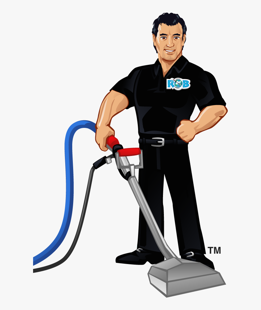 Transparent To Vacuum Clipart - Carpet Cleaner Person, HD Png Download
