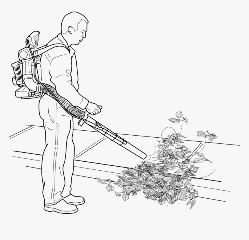 Art,figure Drawing,shoe - Clipart Black And White Leaf Blower, HD Png Download