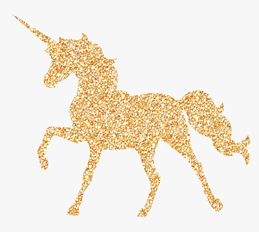 Rainbow Sparkly Unicorn, HD Png Download