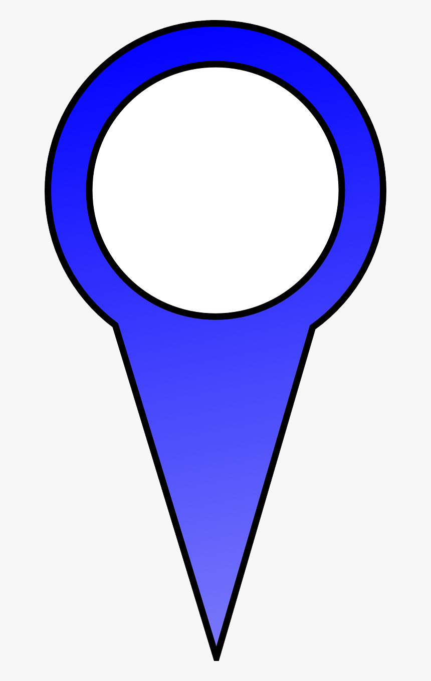 Curved Arrow Clipart - Map Pins For Powerpoint, HD Png Download